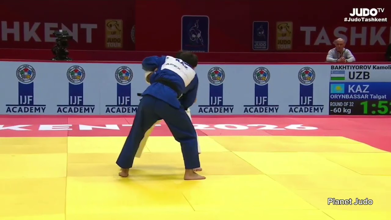 Kamoliddin BAKHTIYOROV 🇺🇿 🆚️ Talgat ORYNBASSAR 🇰🇿 | 1/16финала/-60кг | Большой Шлем Ташкент 2026