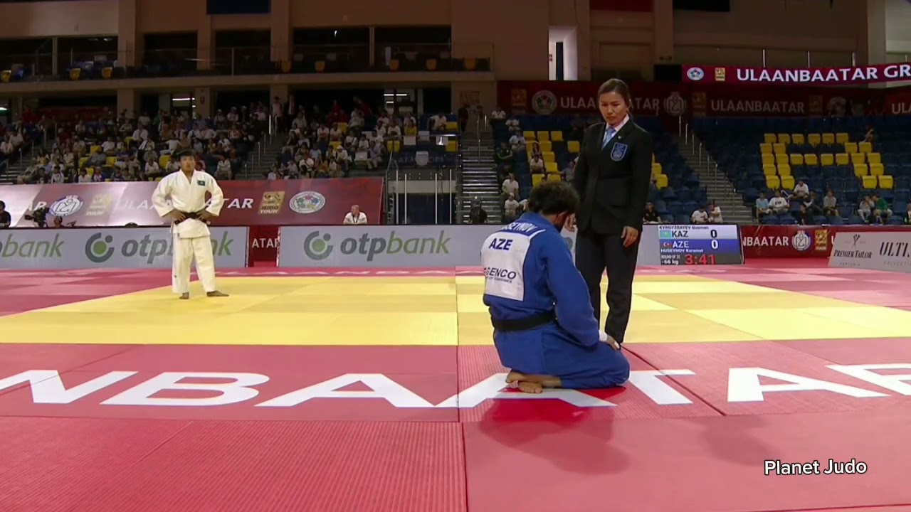 Gusman KYRGYZBAYEV 🇰🇿 🆚️ Karamat HUSEYNOV 🇦🇿 | 1 раунд/-66кг | Большой Шлем Улан-Батор 2023