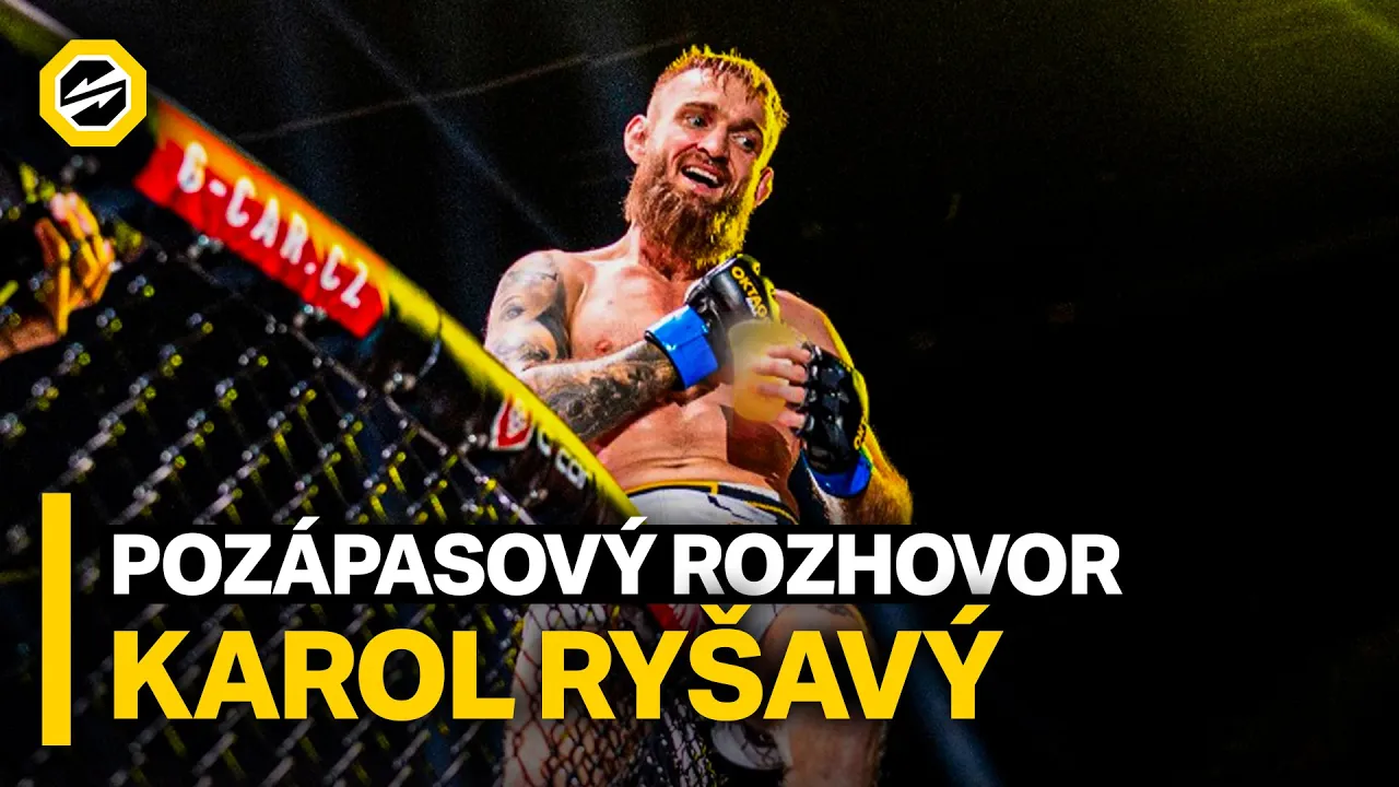 KAROL RYŠAVÝ | Pozápasový rozhovor | OKTAGON 82