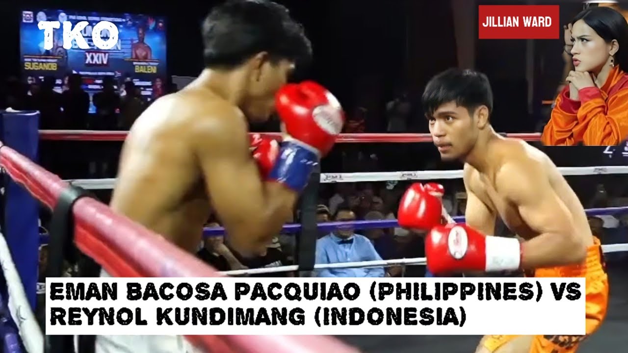 *TKO* EMAN BACOSA PACQUIAO (PHILIPPINES)VS REYNOL KUNDIMANG (INDONESIA)