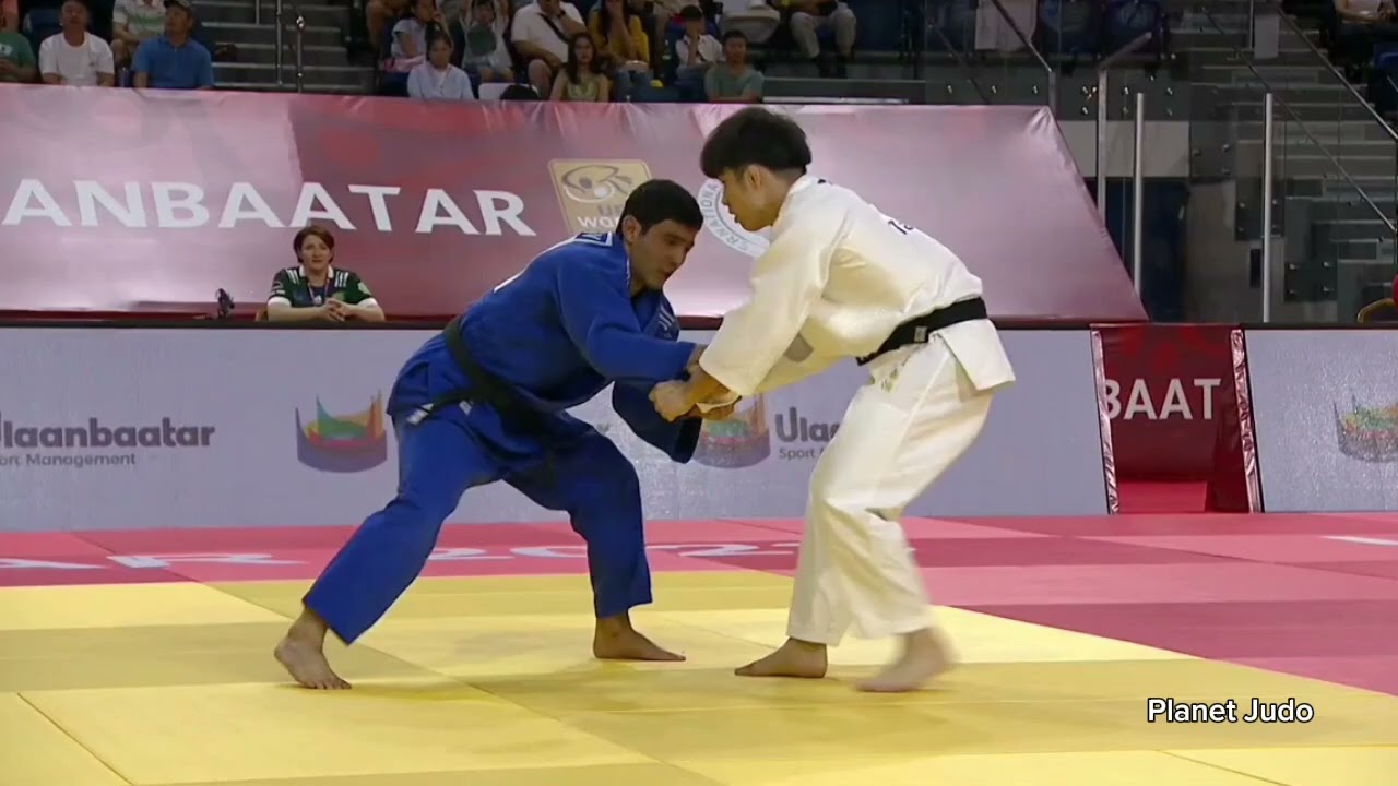 Taikoh FUJISAKA 🇯🇵 🆚️ Hekim AGAMAMMEDOV 🇹🇲 | 1 раунд/-66кг | Большой Шлем Улан-Батор 2023