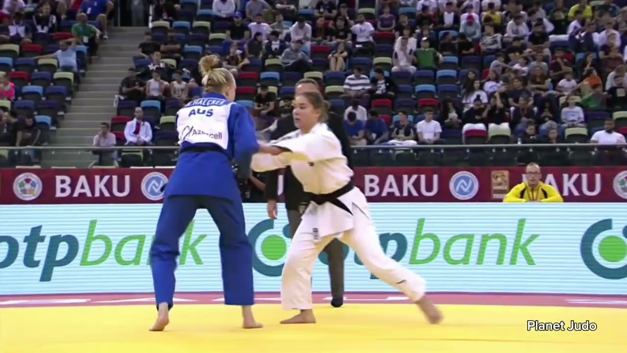 Szofi OZBAS 🇭🇺 🆚️ Katharina HAECKER 🇦🇺 | полуфинал /-63кг | Большой Шлем Баку 2023