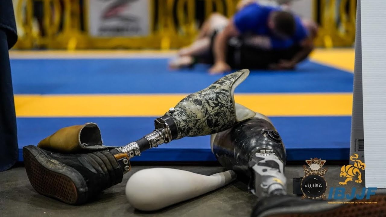 DOUBLE AMPUTEE COMPETITOR MICHAEL MEGRATH “THE LEGLESS LEGLOCKER” 💪