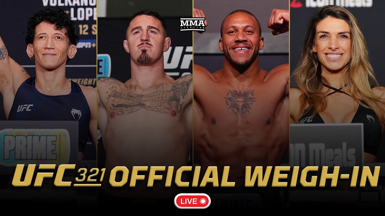 UFC 321: Aspinall vs. Gane Official Weigh-In LIVE Stream | MMA Fighting