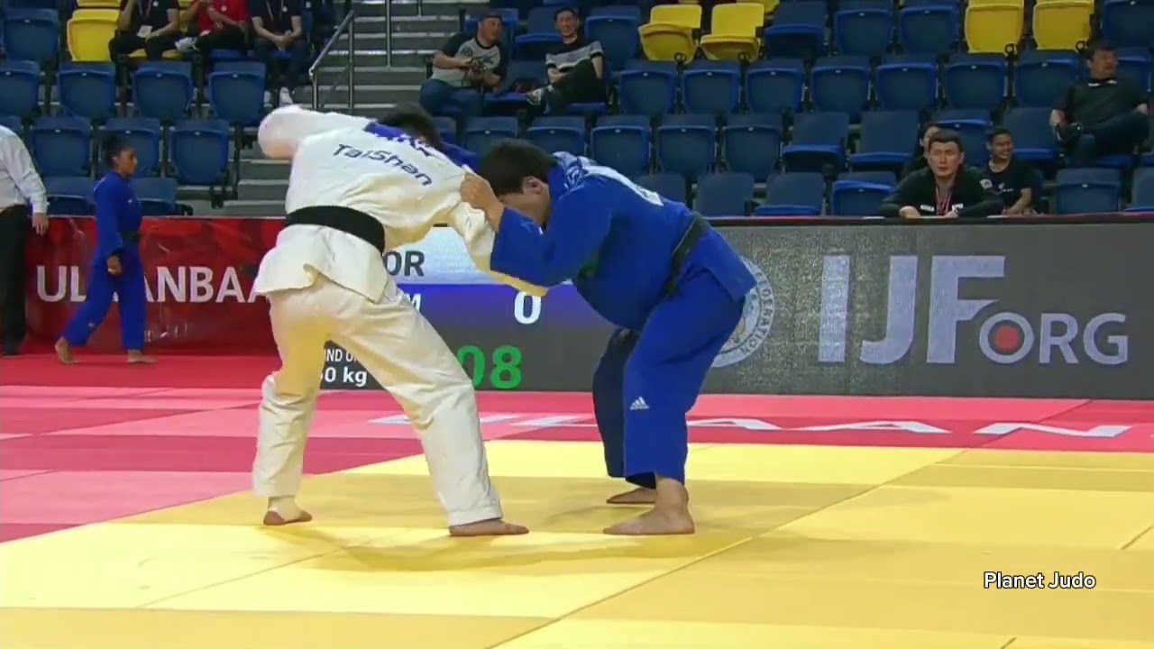 Harim LEE 🇰🇷 🆚️Aybek OMIROV 🇹🇲 | 2 раунд/-60кг | Большой Шлем Улан-Батор 2023 