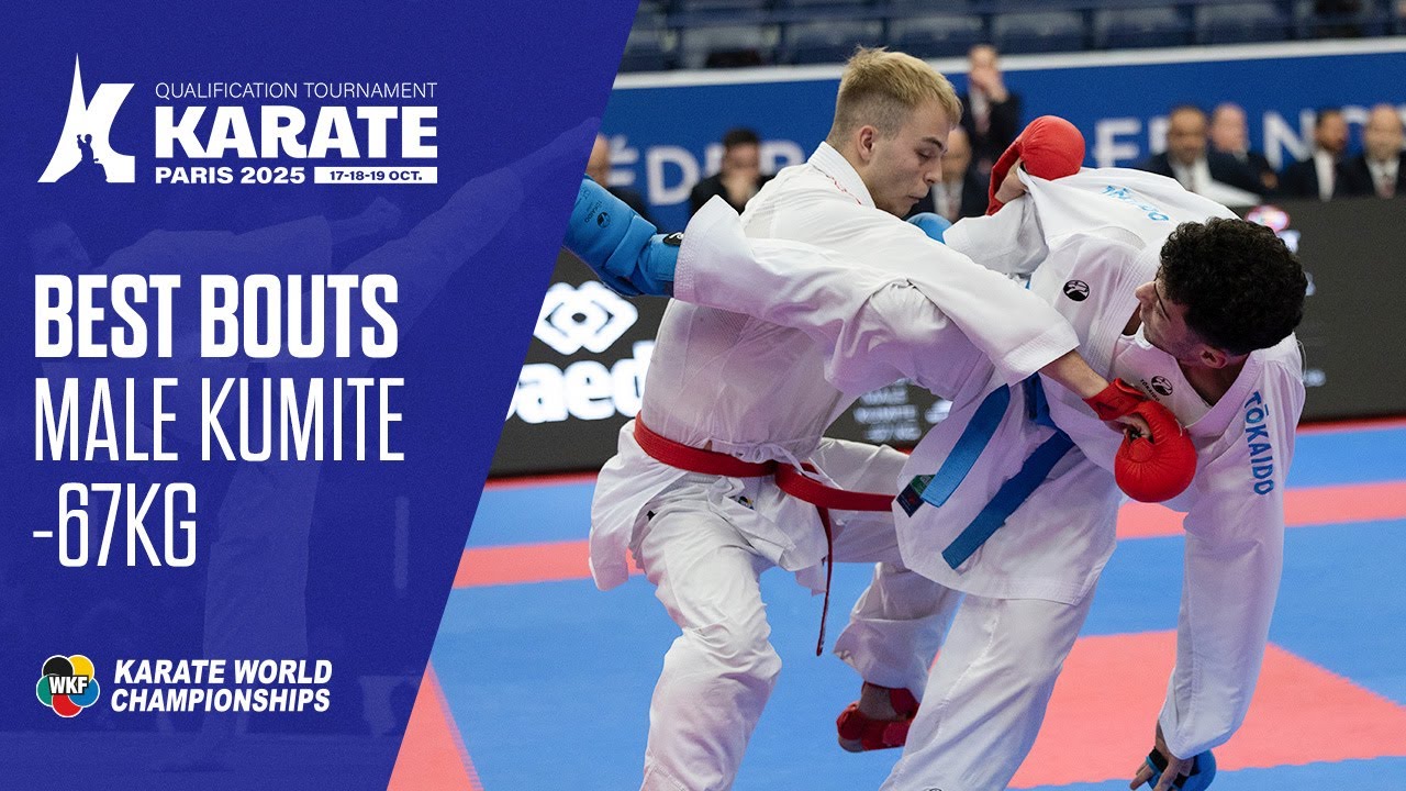 Dominik Dziuda (POL) vs Amir Reza Mirzaei Fashtali (RKT)  | Best bouts of Paris Karate Qualification