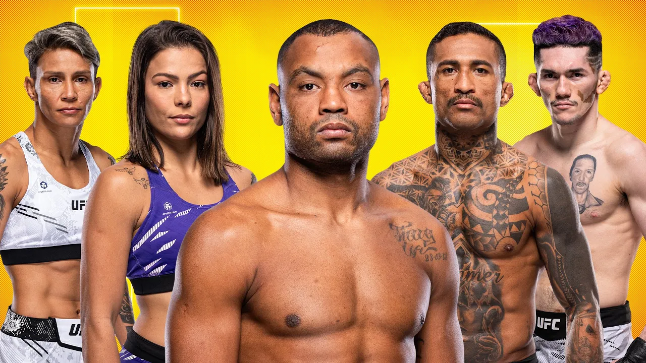 Os melhores NOCAUTES E FINALIZAÇÕES dos brasileiros do card | UFC Vegas 112