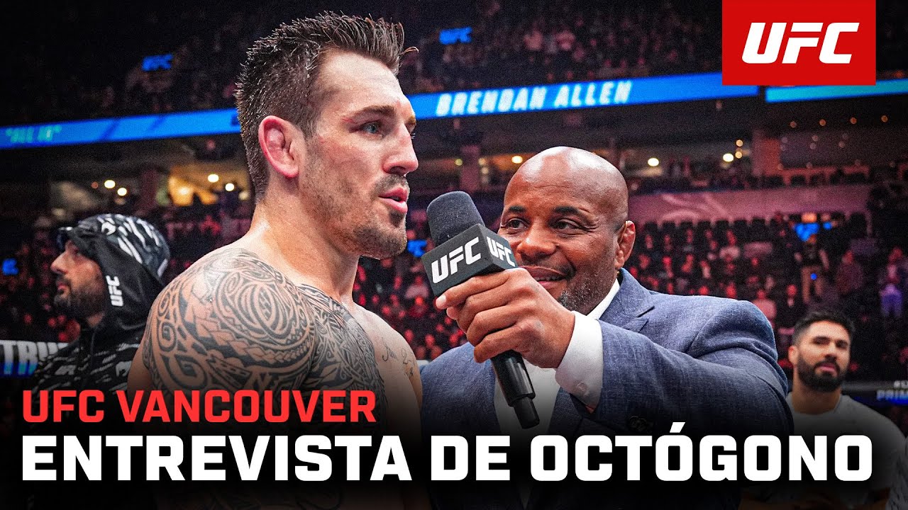 Entrevista de Octógono com Brendan Allen | UFC Vancouver