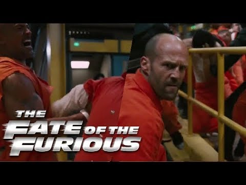 Hobbs & Shaw - Prison Break (Full Fight)