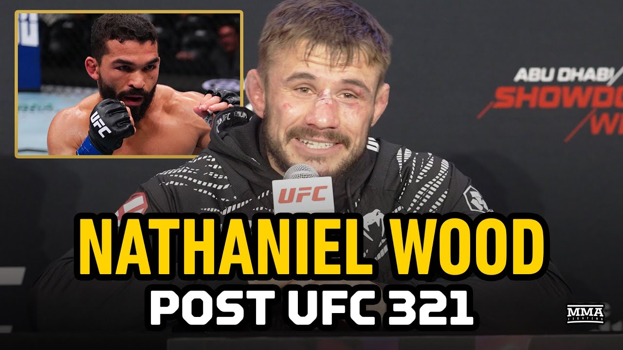 Nathaniel Wood Calls Out Patrício Pitbull After Win At UFC 321: 'He's A Massive Name' | MMA Fighting