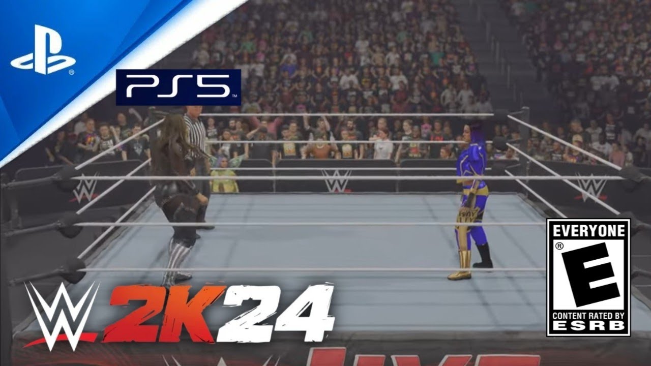 WWE 2K24 Bayley vs Nia Jax/WWE LIVE