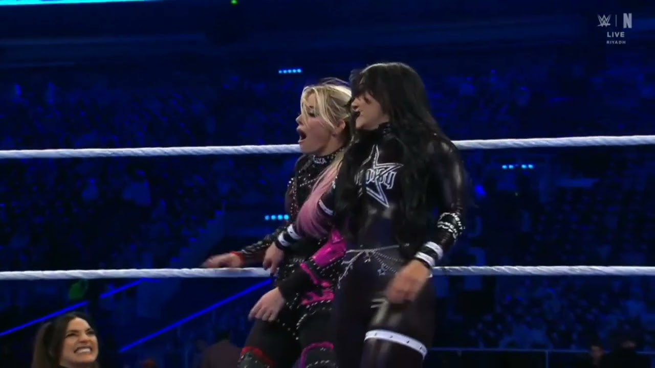 WWE SMACKDOWN THE JUDGMENT DAY VS CHARLOTTE FLAIR & ALEXA BLISS 01/30/26