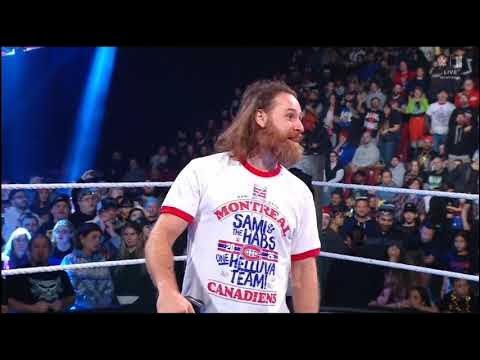 WWE SMACKDOWN SAMIE ZAYN HOMETOWN ENTRANCE 01/23/26