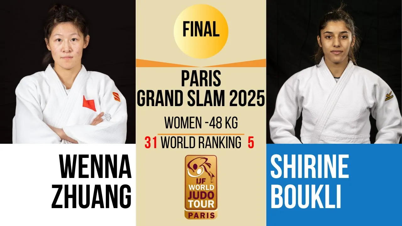 Wenna ZHUANG VS Shirine BOUKLI | PARIS Grand Slam 2026 | GOLD -48 kg