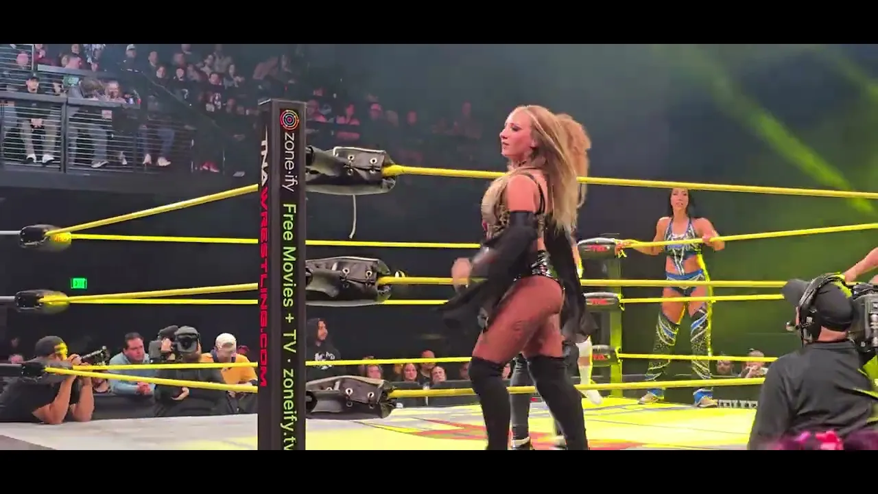 Tna no surrender tna knock out tag tittle match Xia indi vs elegance nashville tn pinnacle 2 13 26 