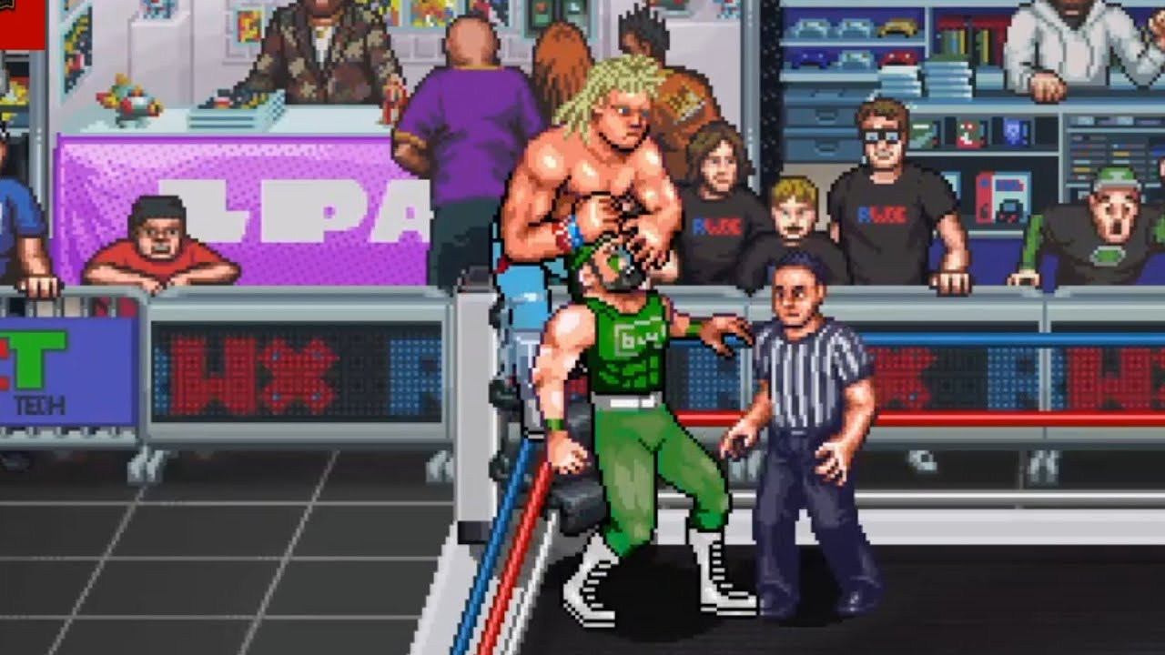 Ricky Morton vs Nova. RetroMania Wrestling