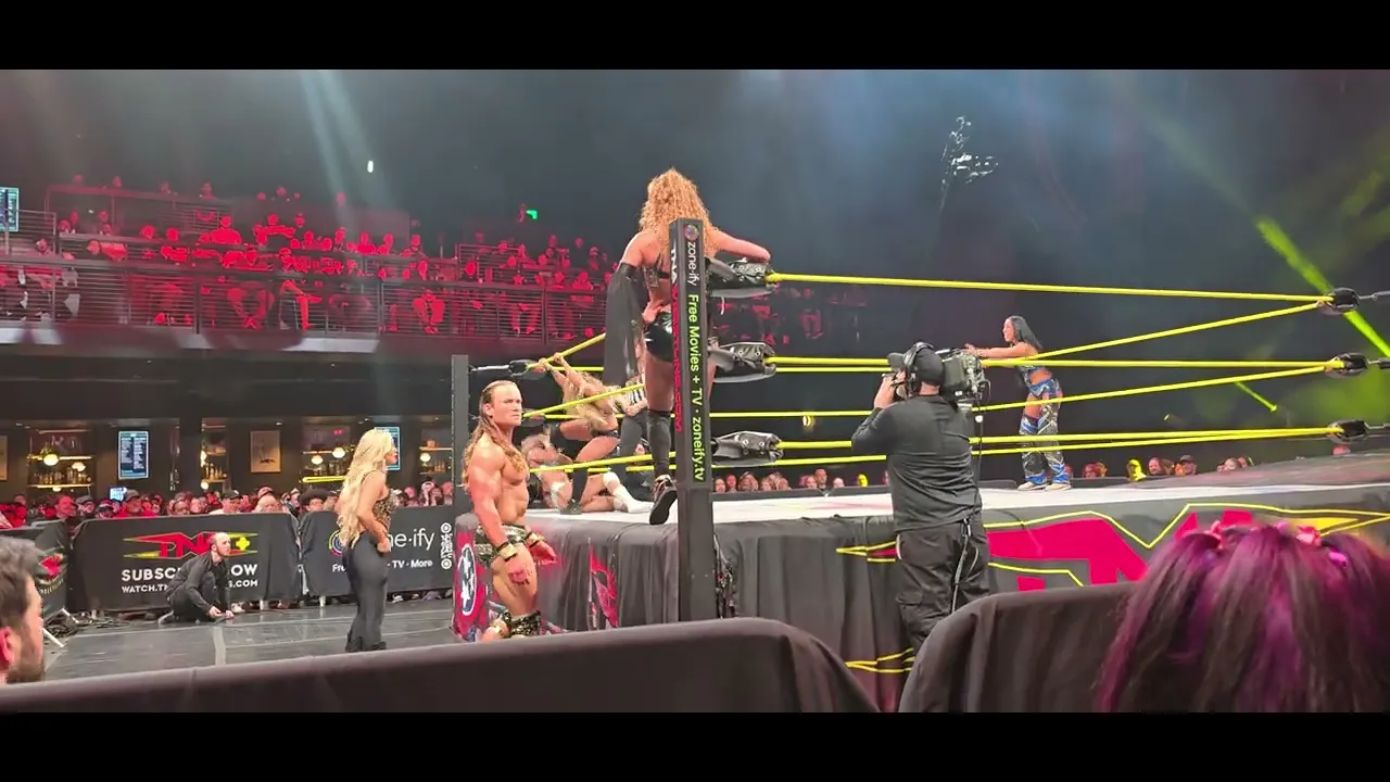 Tna no surrender knock out tag tittle match elegance brand vs indi and xia nashvil pinnacle 2 13 26 