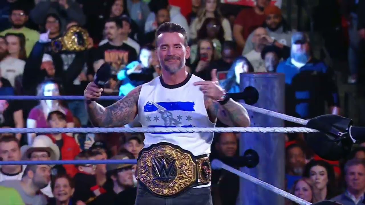 WWE RAW CM PUNK ENTRANCE 02/16/26