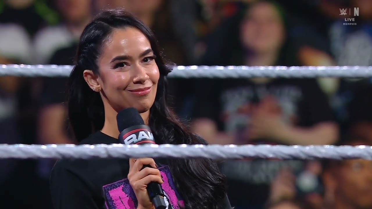 WWE RAW AJ LEE ENTRANCE 02/16/26