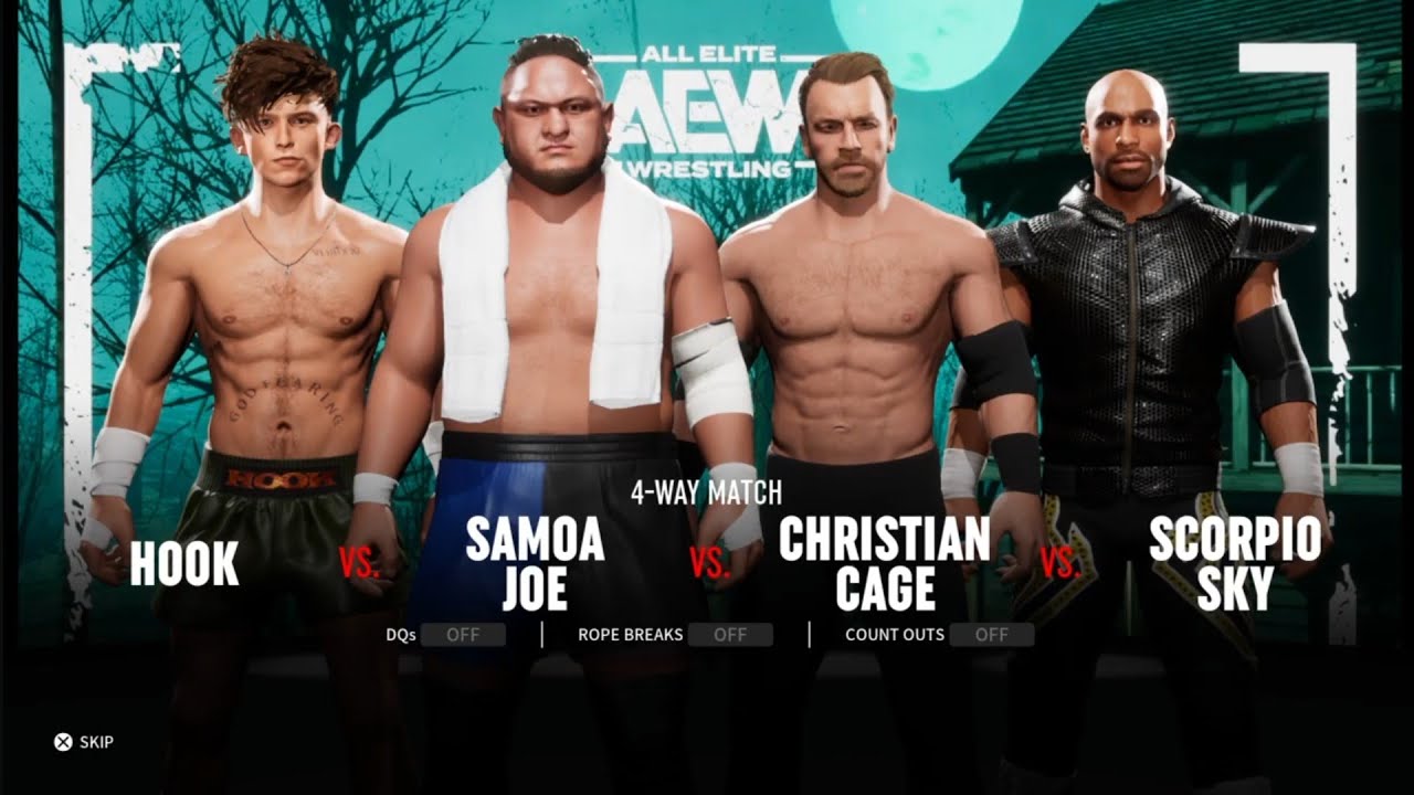 Fright Night Fatal Four Way. AEW: Fight Forever