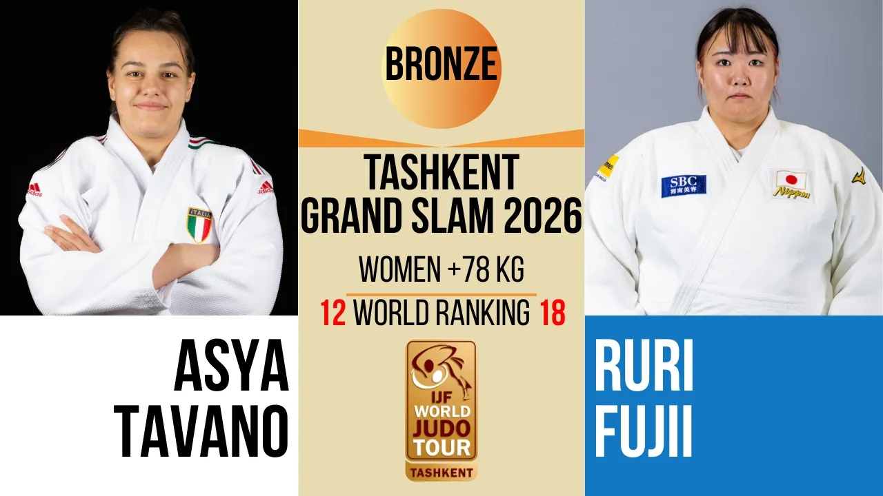 Asya TAVANO VS Ruri FUJII | Tashkent Grand Slam 2026 | BRONZE +78 kg