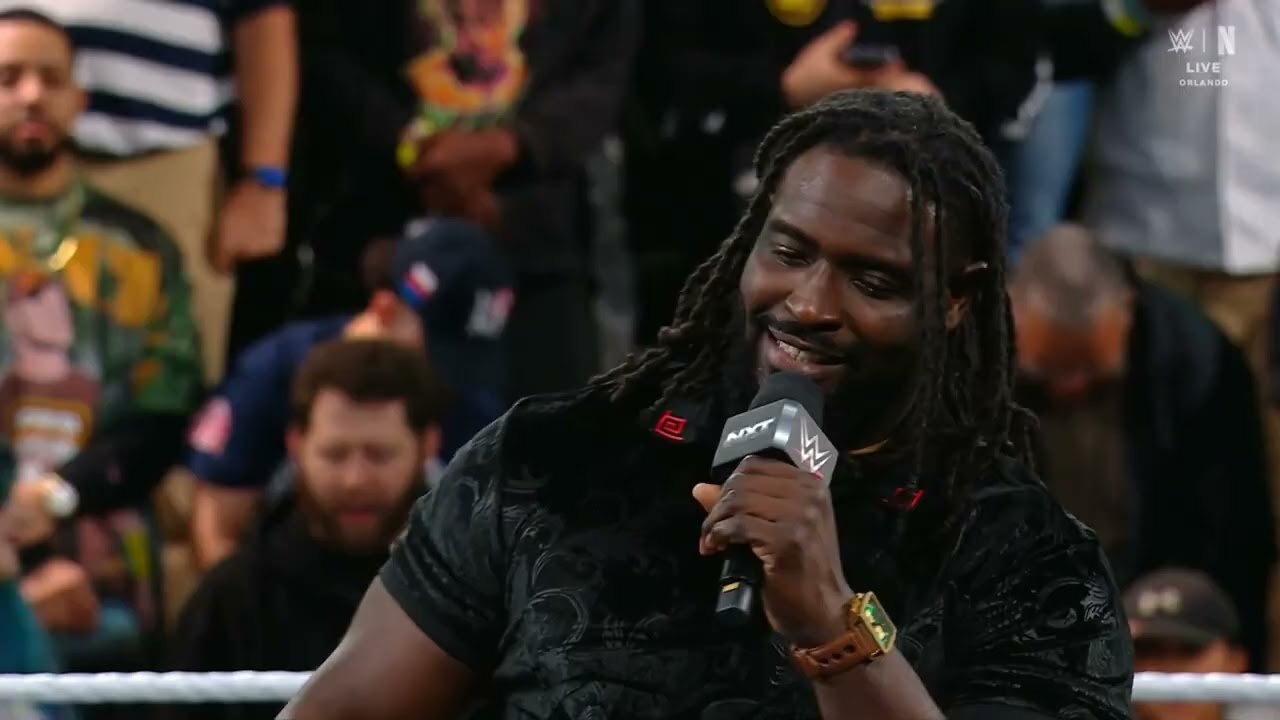 WWE NXT OBA FEMI ENTRANCE 12/09/25