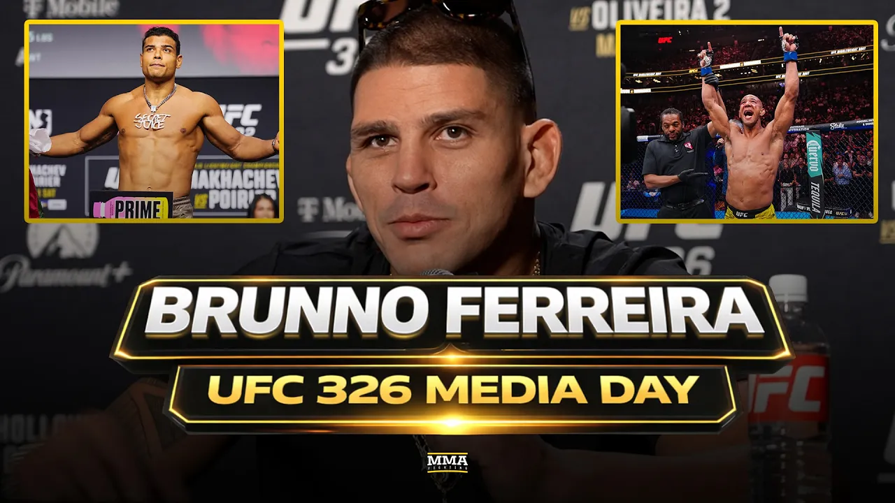 Brunno Ferreira Laughs At Paulo Costa’s Khamzat Chimaev Talk, Admits 185 a 'Mess' | UFC 326