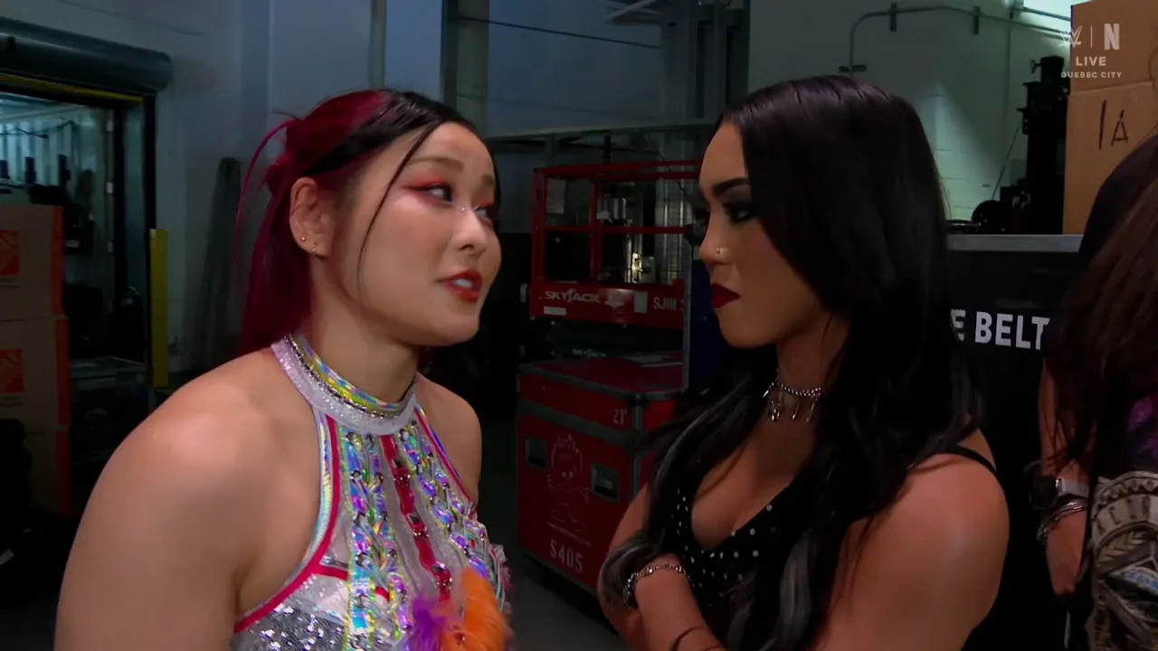 Roxanne Perez Confronts IYO Sky