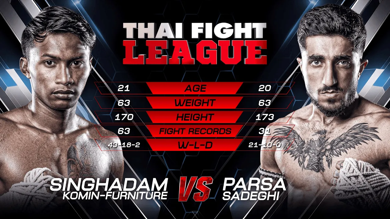Singhadam vs. Parsa Sadeghi | THAI FIGHT LEAGUE #93 | 15 February 2026