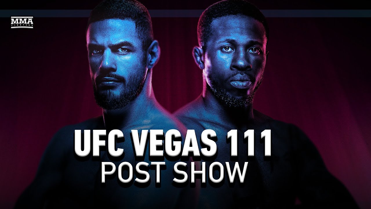UFC Vegas 111 Results & LIVE Reaction | Main Event Ends In Controversy | MMA Fighting