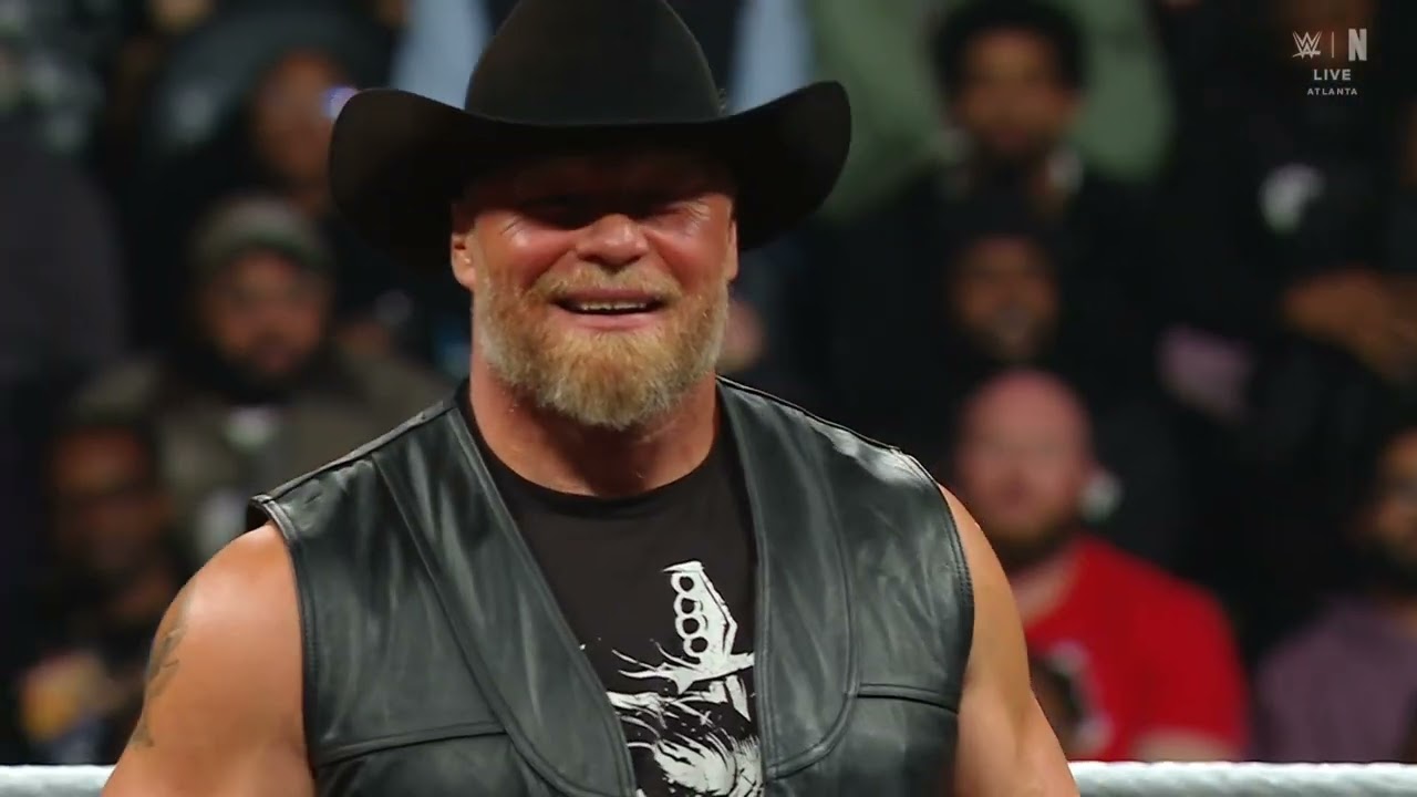 WWE RAW BROCK LESNAR ENTRANCE 02/23/26