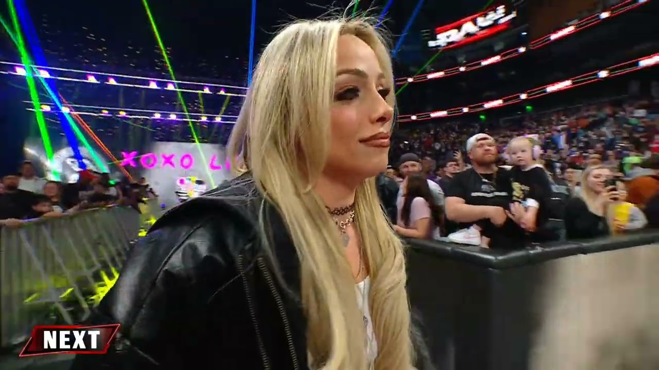 WWE RAW DOMINIK MYSTERIO AND LIV MORGAN ENTRANCE 02/23/26