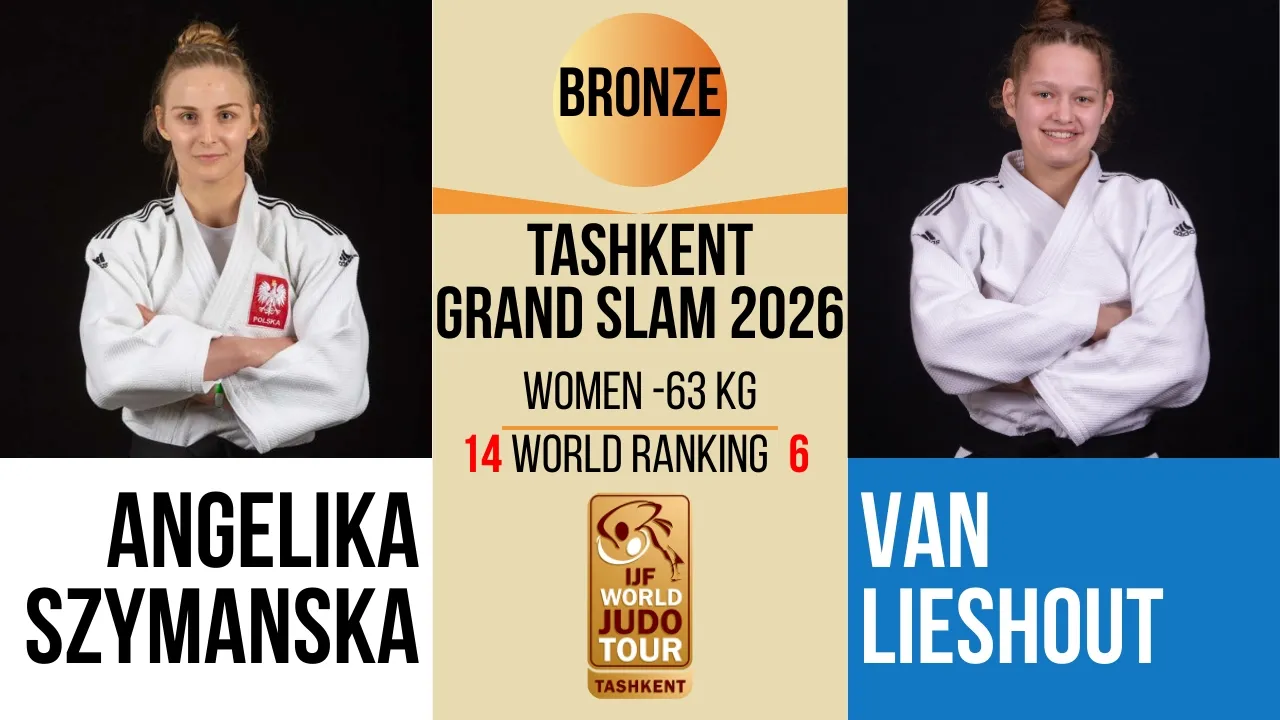 Angelika SZYMANSKA VS Joanne VAN LIESHOUT | Tashkent Grand Slam 2026 | BRONZE -63 kg