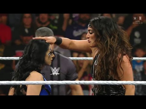 Roxanne Perez & Raquel Rodriguez VS Nikki Bella & Stephanie Vaquer 1/2