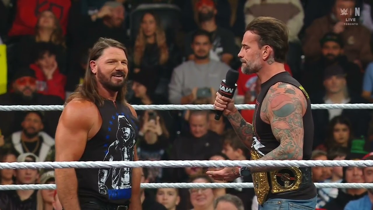 WWE RAW CM PUNK ENTRANCE 01/26/26