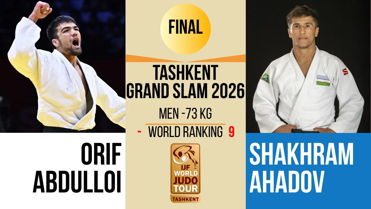 Orif ABDULLOI VS Shakhram AHADOV | Tashkent Grand Slam 2026 | GOLD -73 kg