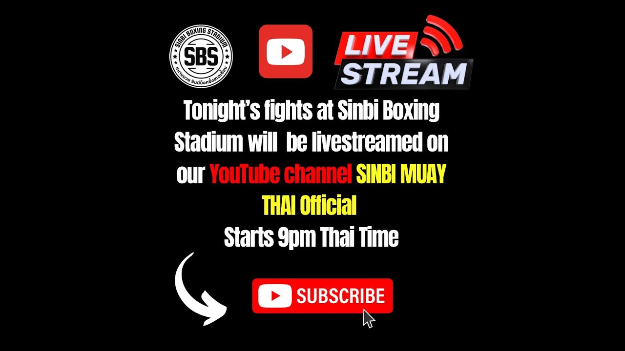 SINBIMuayThai Live Stream 🥊💥 10-01- 2026