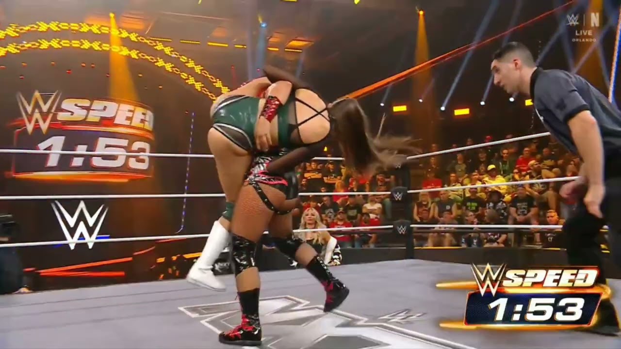 WWE NXT ZARIA VS WREN SINCLAIR 11/04/25
