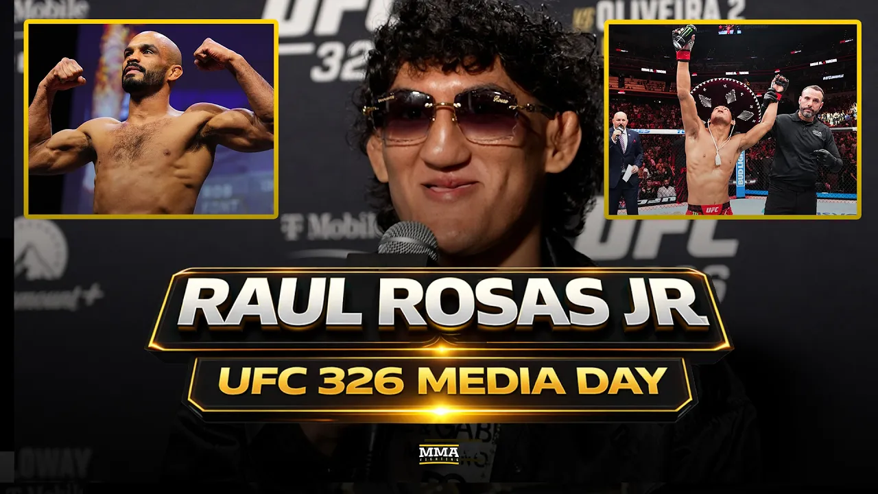 Raul Rosas Jr. On RETIREMENT Talk, Rob Font Matchup | UFC 326 | MMA Fighting