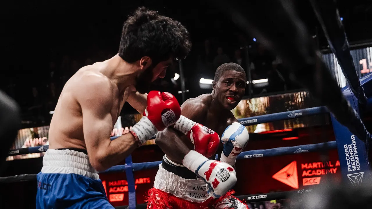 Бывший чемпион TOP DOG Анис Чилаев vs чемпион Африки Рилван Лавал.RCC Boxing Promotions
