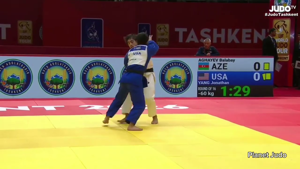 Balabay AGHAYEV 🇦🇿 🆚️ Jonathan YANG 🇺🇸 | 1/8финала/-60кг | Большой Шлем Ташкент 2026