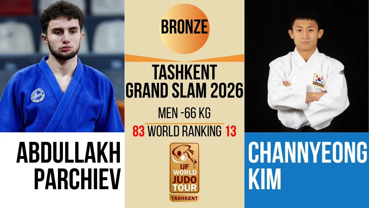 Abdullakh PARCHIEV VS Channyeong KIM | Tashkent Grand Slam 2025 | BRONZE -66 kg
