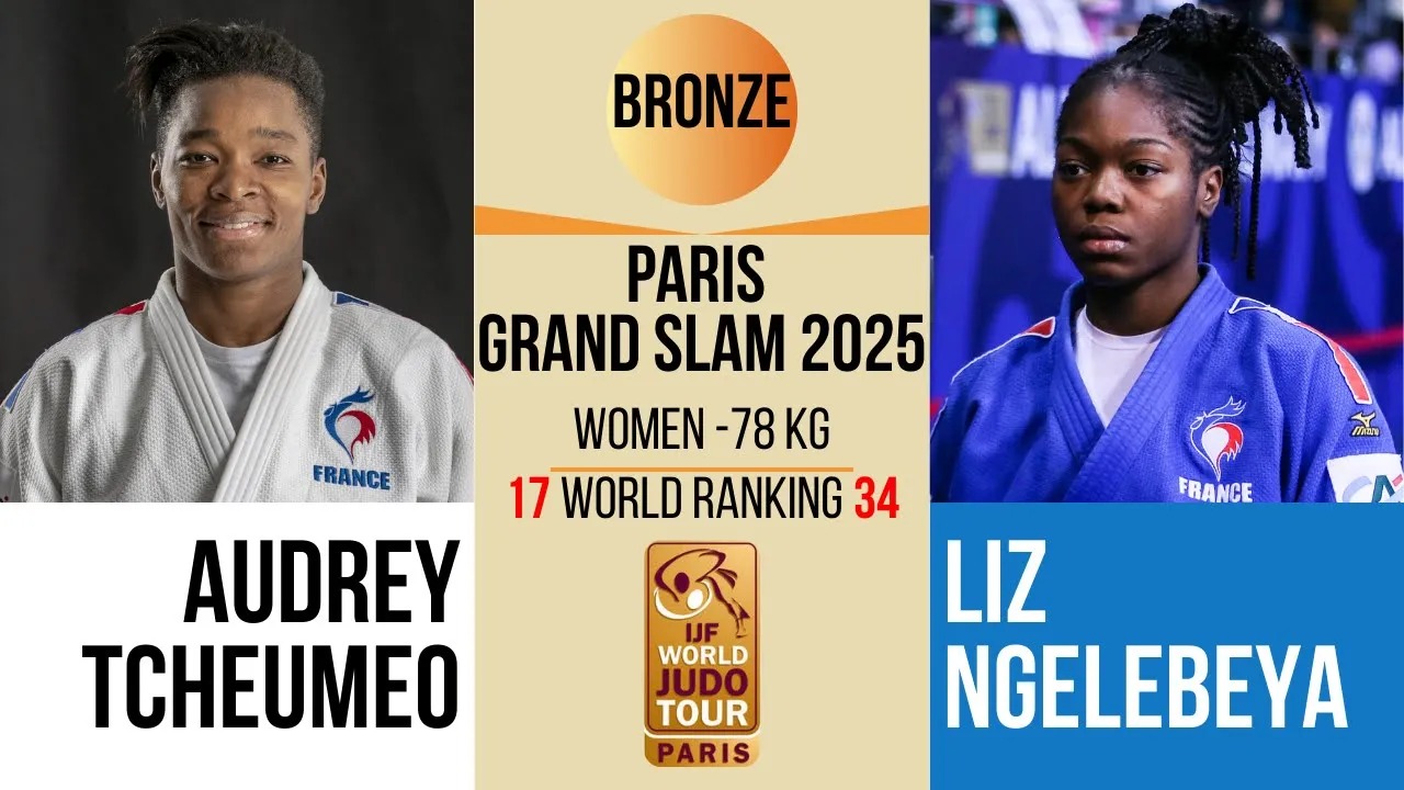 Audrey TCHEUMEO VS Liz NGELEBEYA | PARIS Grand Slam 2026 | BRONZE -78 kg