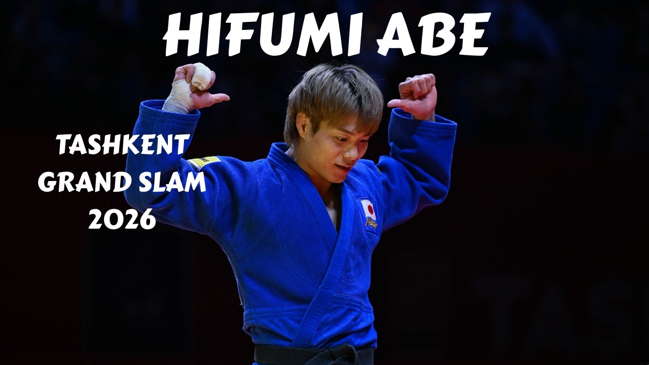 ABE HIFUMI complete competitions at Tashkent Grand Slam 2026