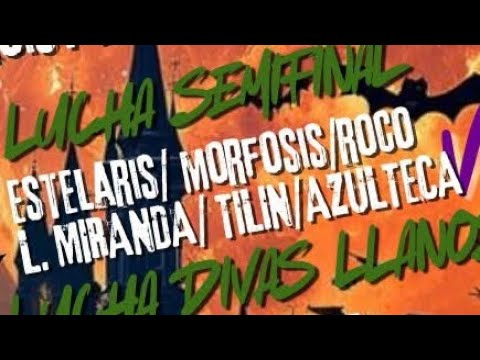 Payaso Tilín Larry Miranda Rayo Veloz vs Estelaris Roko Morfosis | Llanos Promotions | Houston, Tex