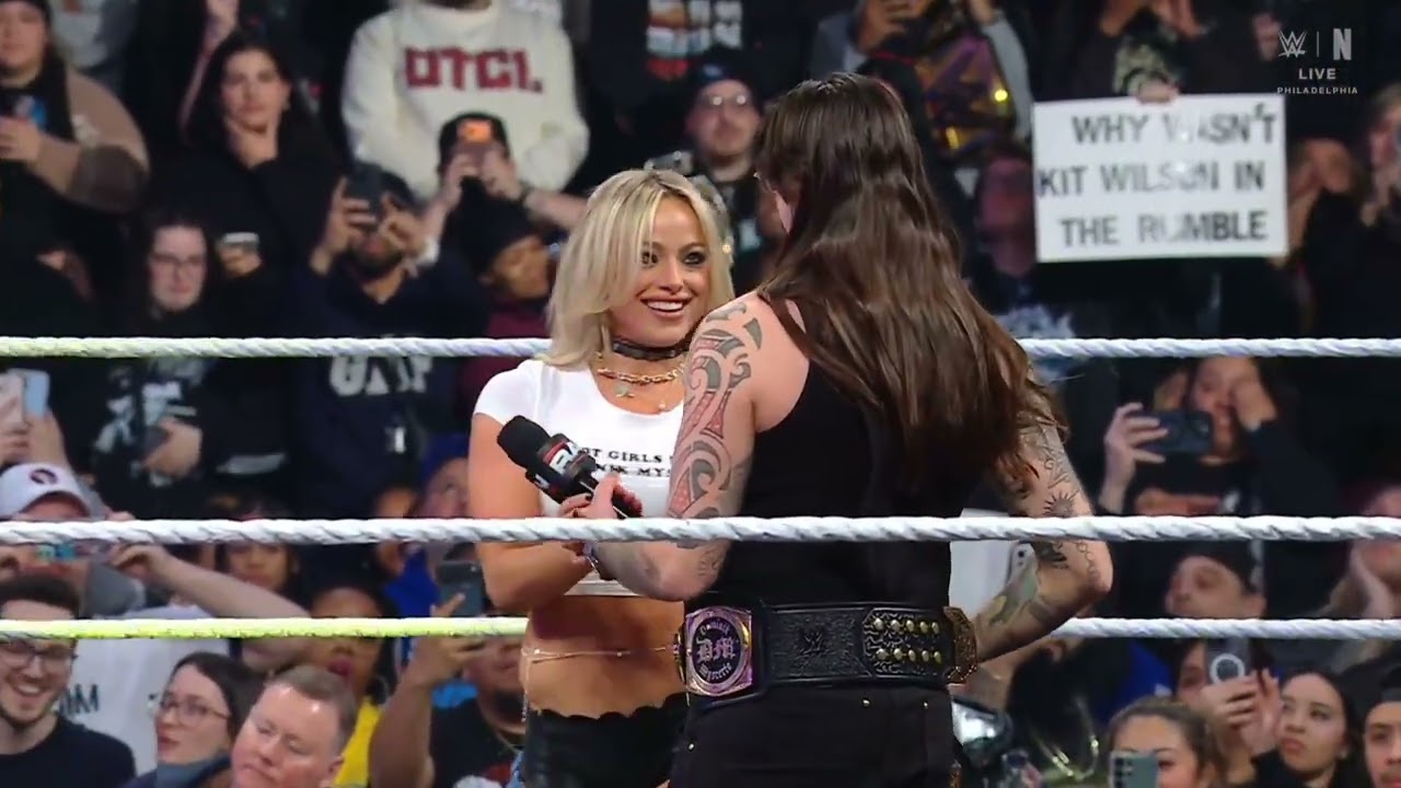 WWE RAW ENTRÉE DE LIV MORGAN 02/02/26