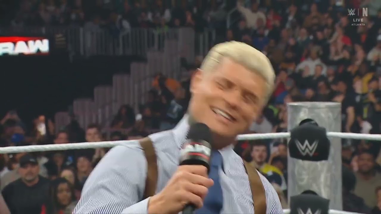 WWE RAW CODY RHODES ENTRANCE 02/23/26