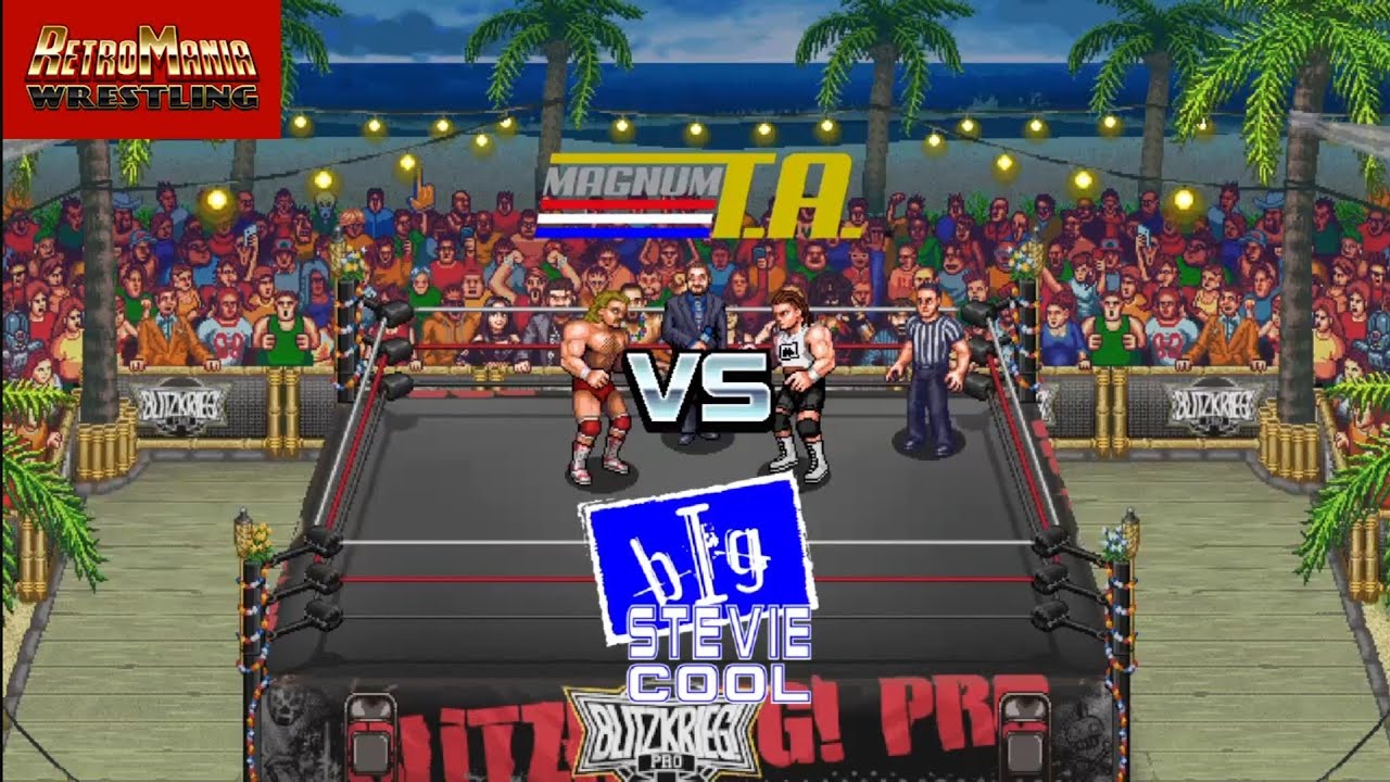 Magnum TA vs Stevie Richards. RetroMania Wrestling