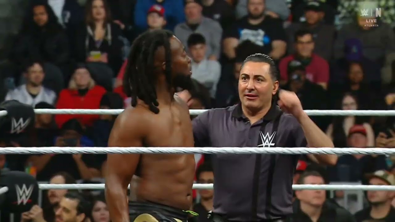 WWE RAW JE'VON EVANS VS KOFI KINGSTON 02/23/26