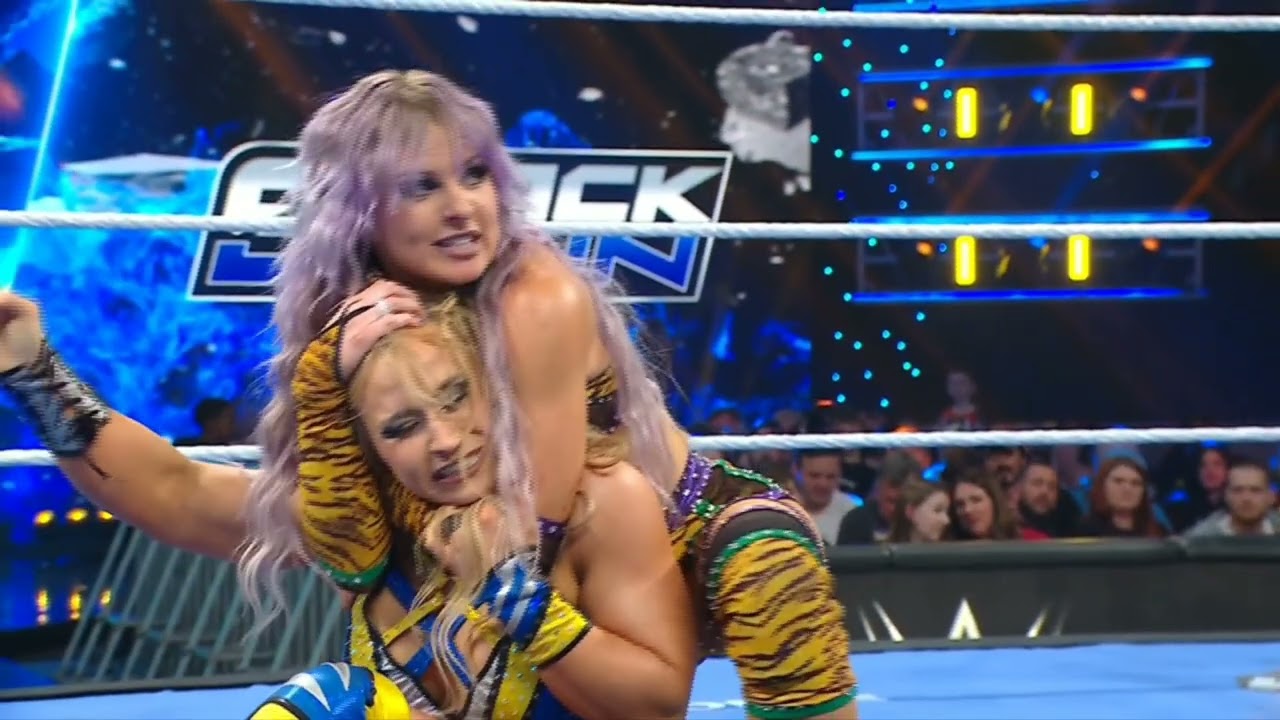 WWE SMACKDOWN CANDICE LERAE VS JORDYNNE GRACE 02/27/26